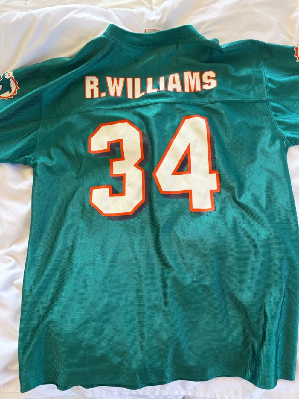 Vintage Williams Miami Dolphins Jersey
